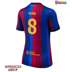 Barcelona Pedri Gonzalez #8 Hjemmebanetrøje Dame 2026-27 Kort ærmer